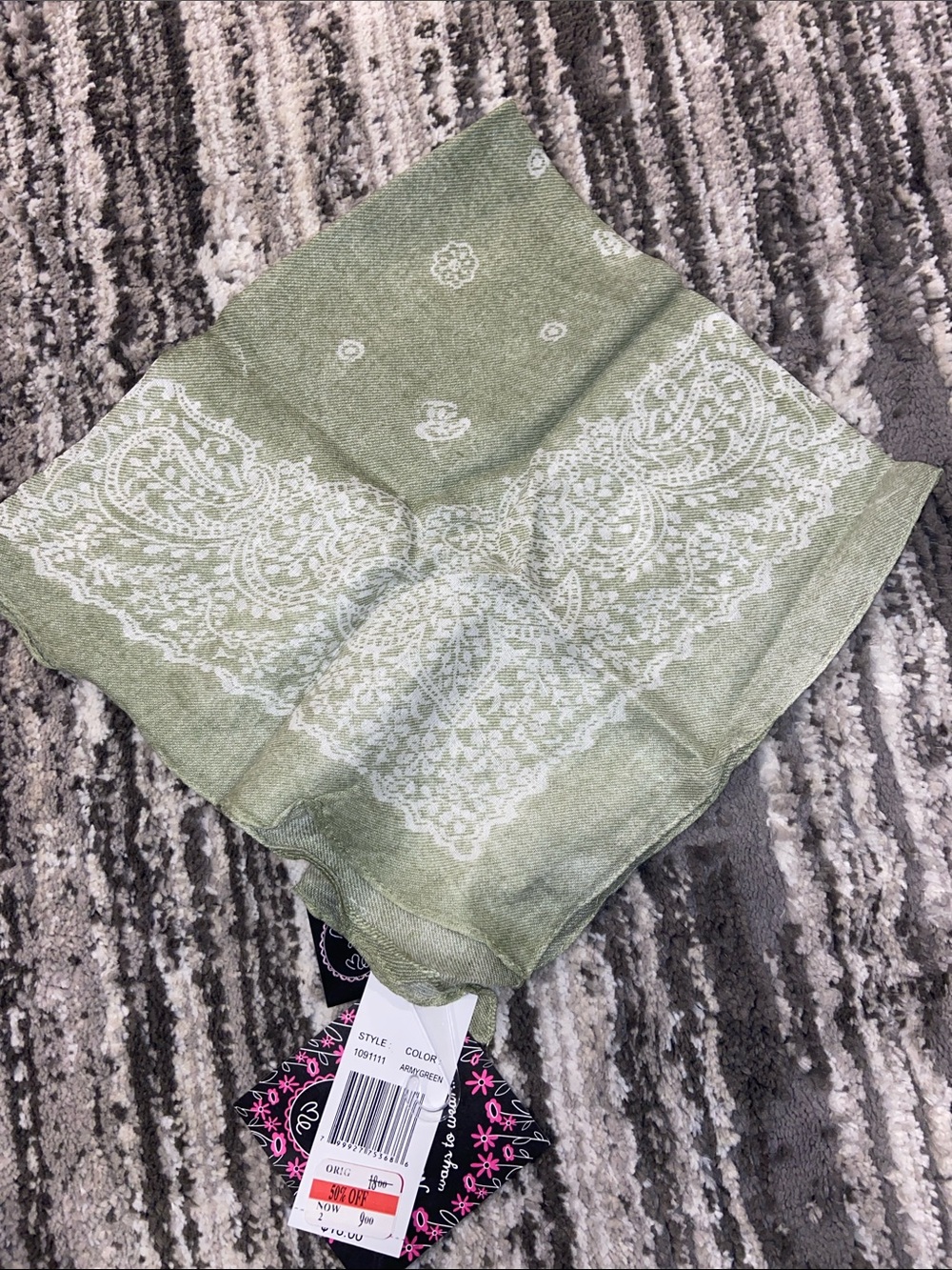 Made of Me Green Neckerchief